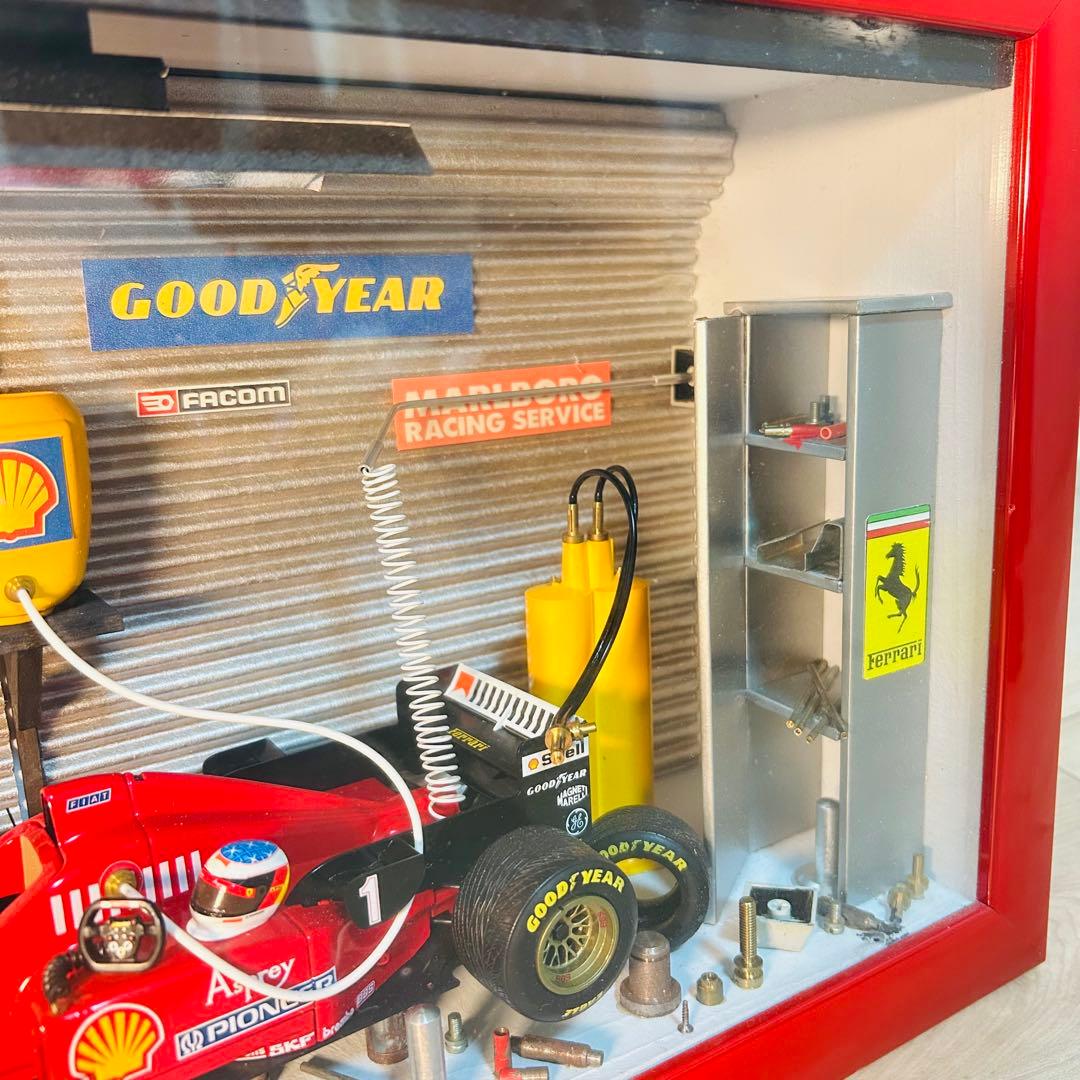 リシャールボックス フェラーリF1ジオラマ 希少 パトリックリシャール 初期作品