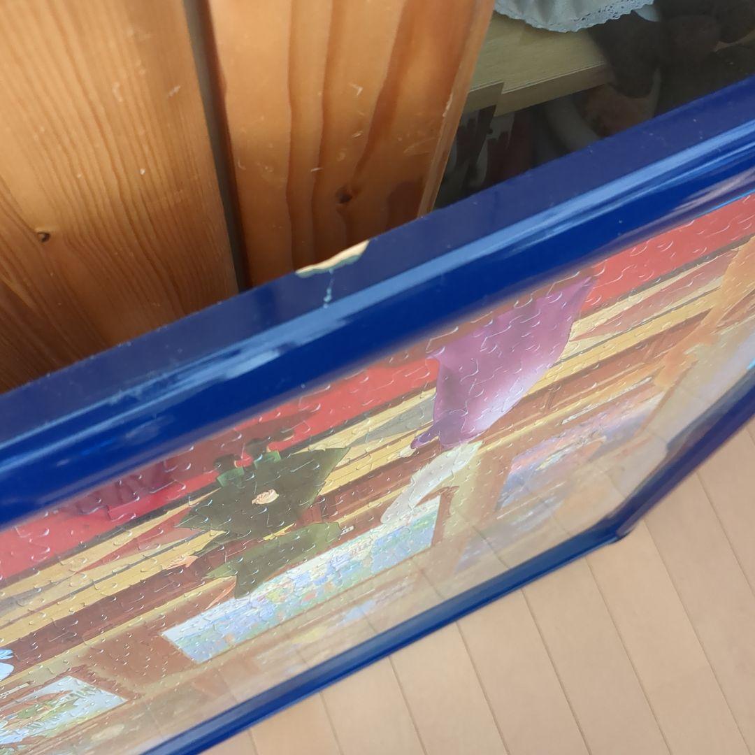 【廃盤】ムーミンパズル 2000ピース 完成品　額縁付き