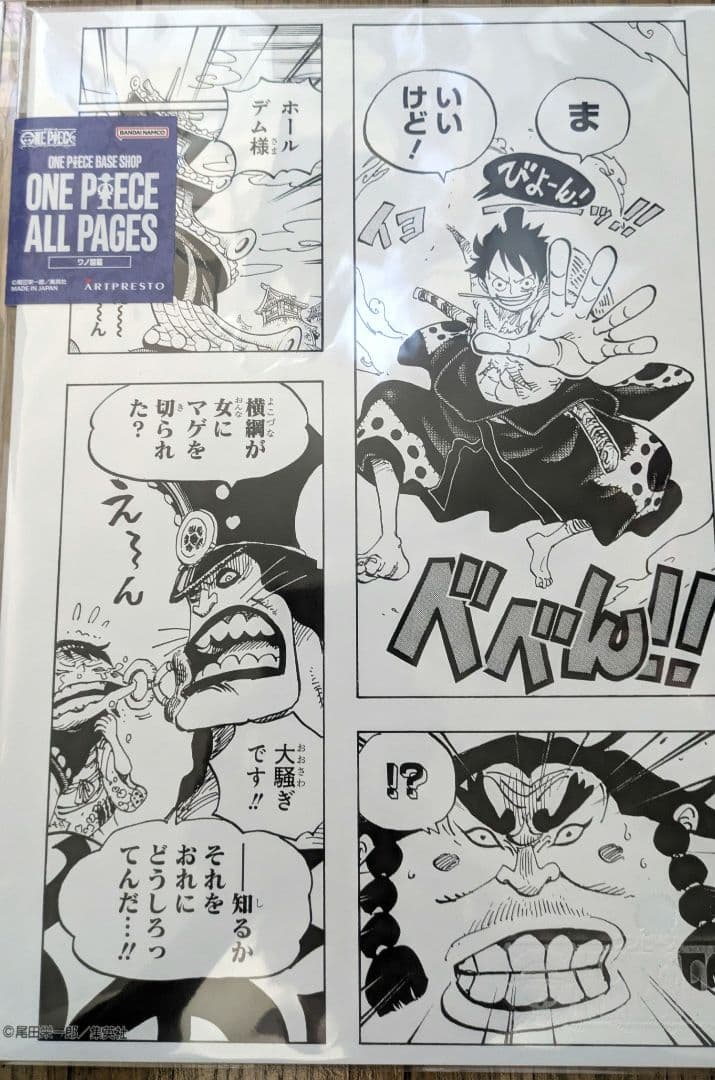 ONE PIECE ALL PAGES　6枚セット