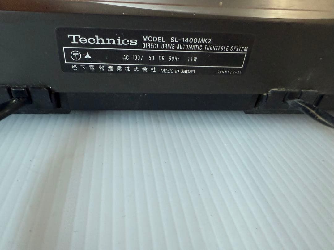 DJ機材 Technics SL-1400MK2(a22)