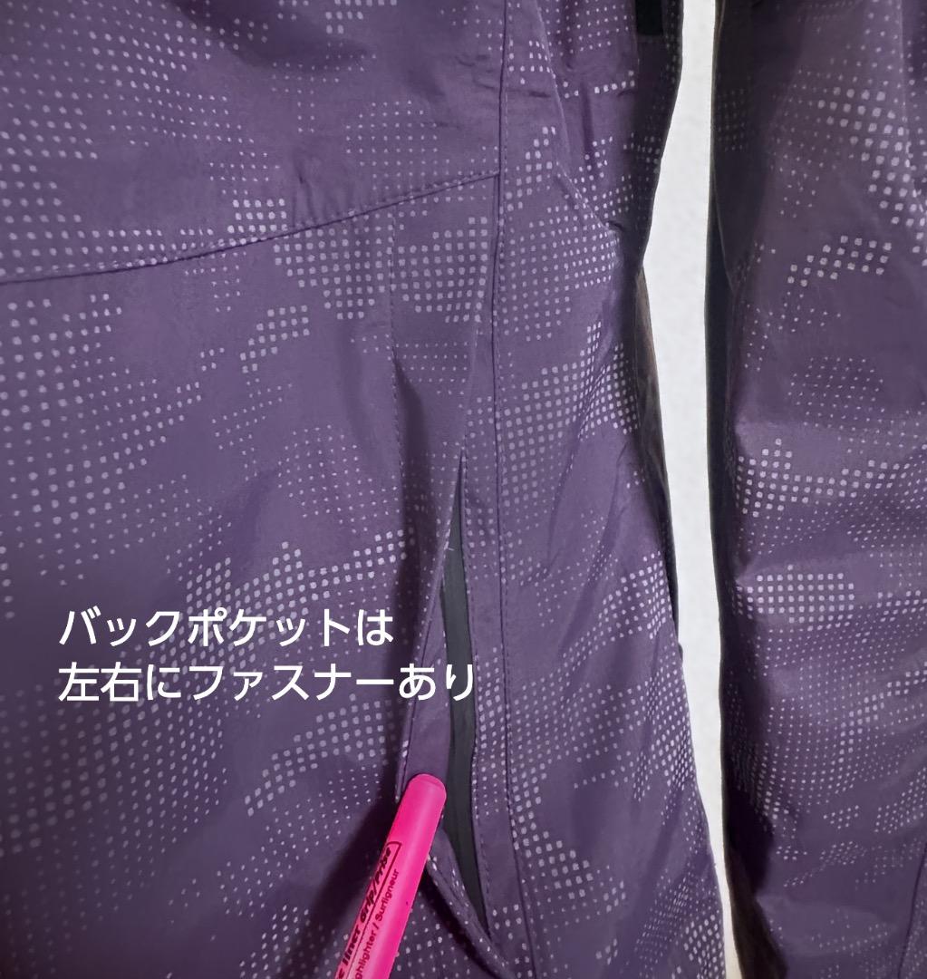 迷彩柄が反射 防水ジャケット リフレクティブ Womens S〜M 未使用