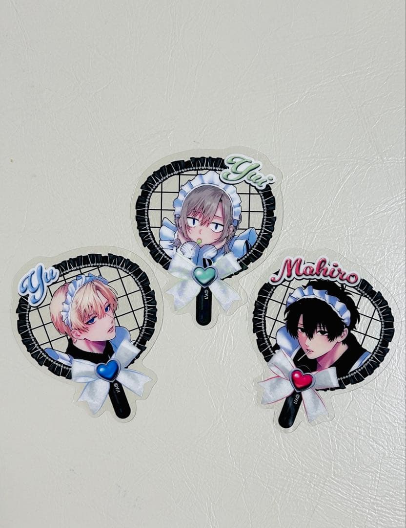 妹はシスコン兄がめんどくさい　メイドジャージ　購入特典　うちわ型ミニクリアカード