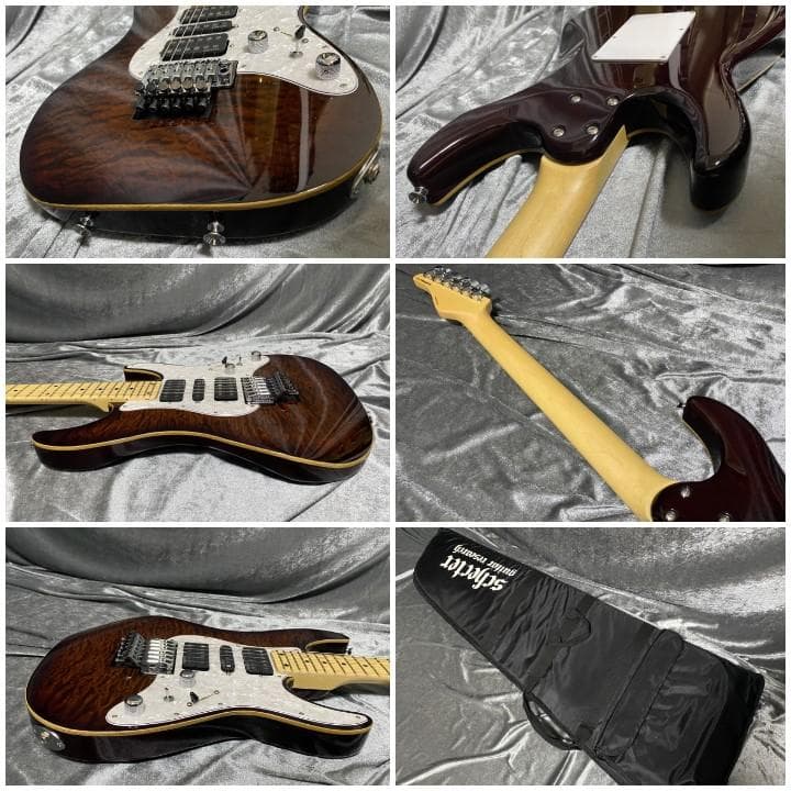 使用感少なめ美品！ SCHECTER SD-2-24 AS 国産本格モデル