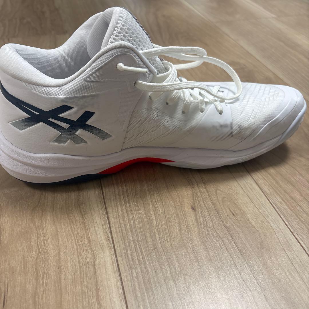 ASICSスカイエリートff3 バレーボールシューズ ホワイトレッドネイビー