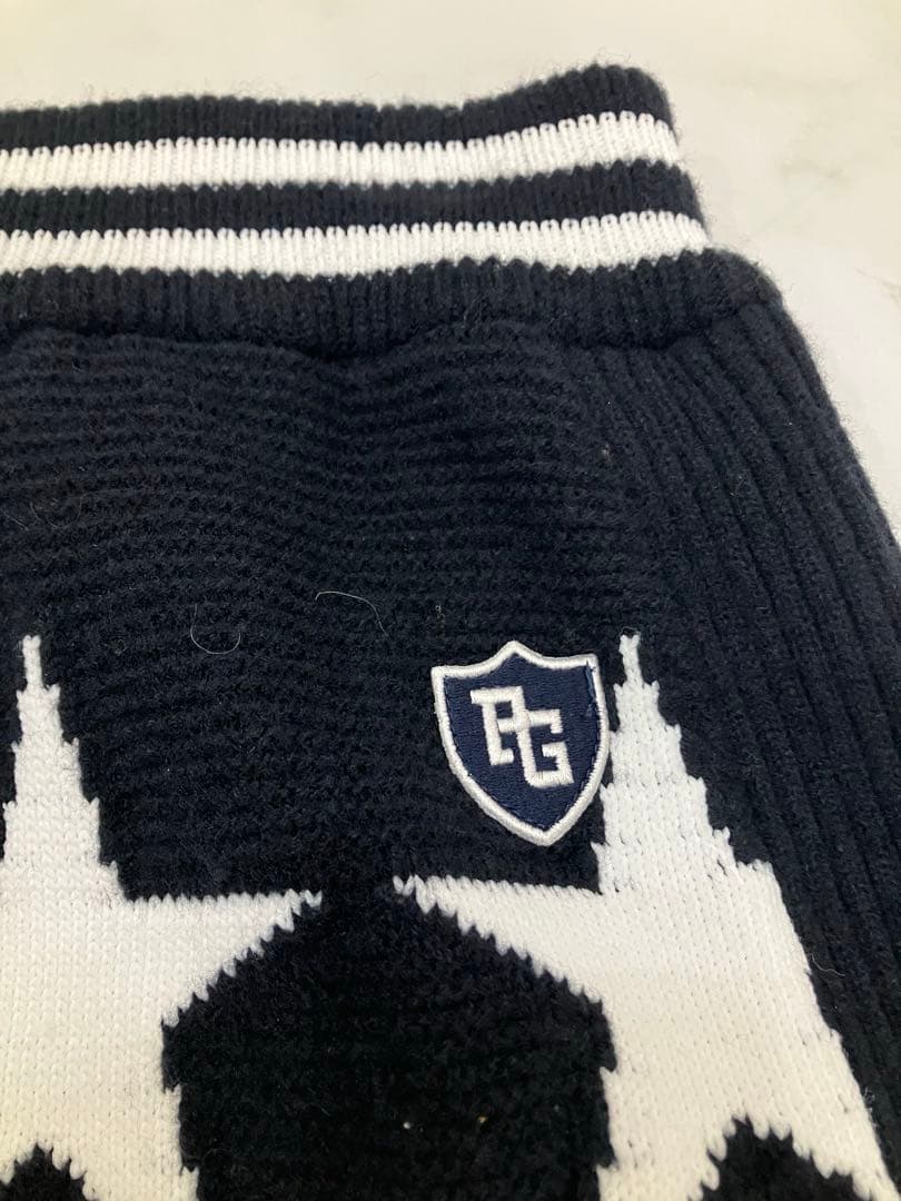 パーリゲイツ星柄ニットスカート