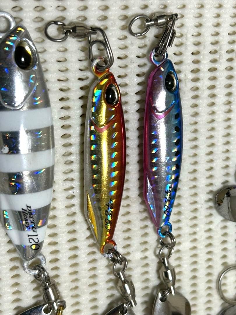 サワラブレードジグ、シマノ、ジャッカル スペアフック大量！ヘビーウェイト