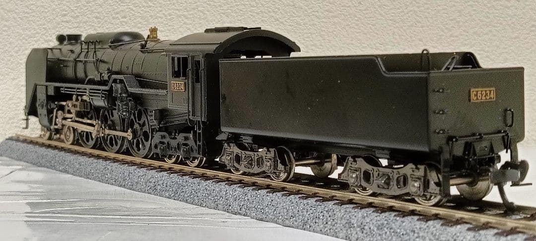 HOゲージ カツミ Ｃ62蒸気機関車、メンテナンス済