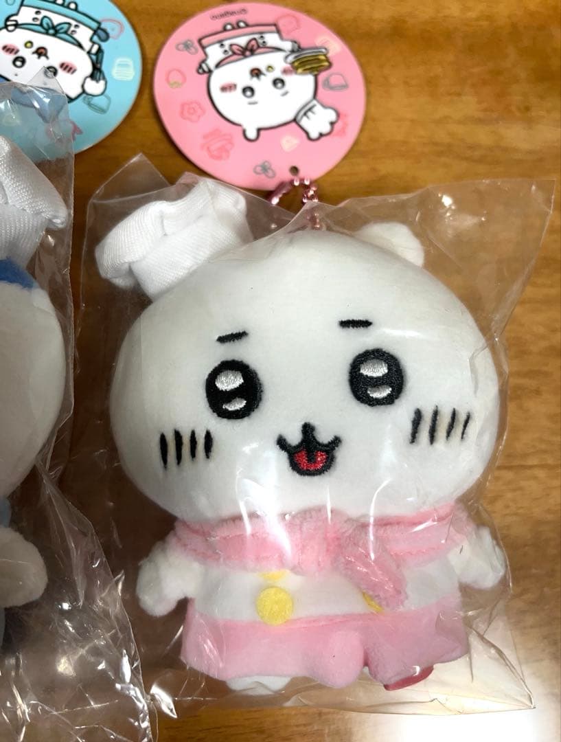 ちいかわ カフェのコックさんマスコット ちいかわ ハチワレ