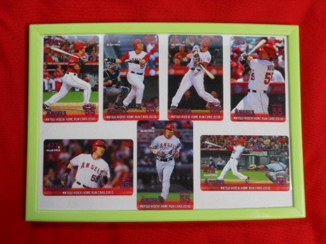 大幅値下げ❤️松井秀樹❤️ホームランカードtoppsアナハイムエンゼルス❤️７枚