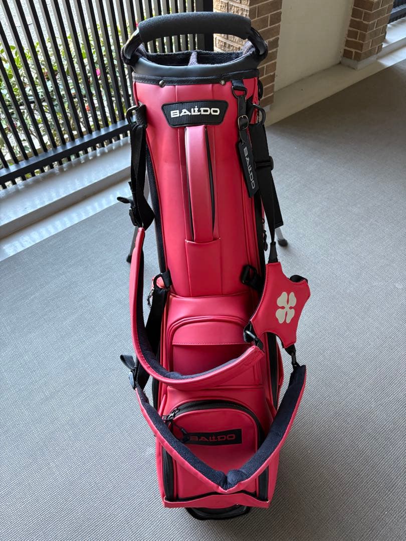 2023年限定品 BALDO ゴルフスタンドバッグ RED（艶消し）