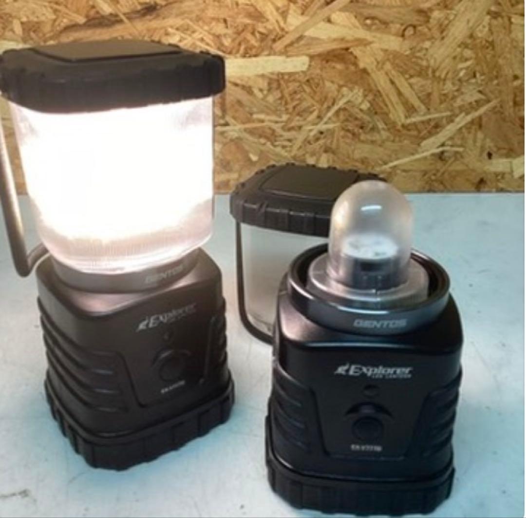 照明ライト2個セット 通電確認済み インテリア用(め39)