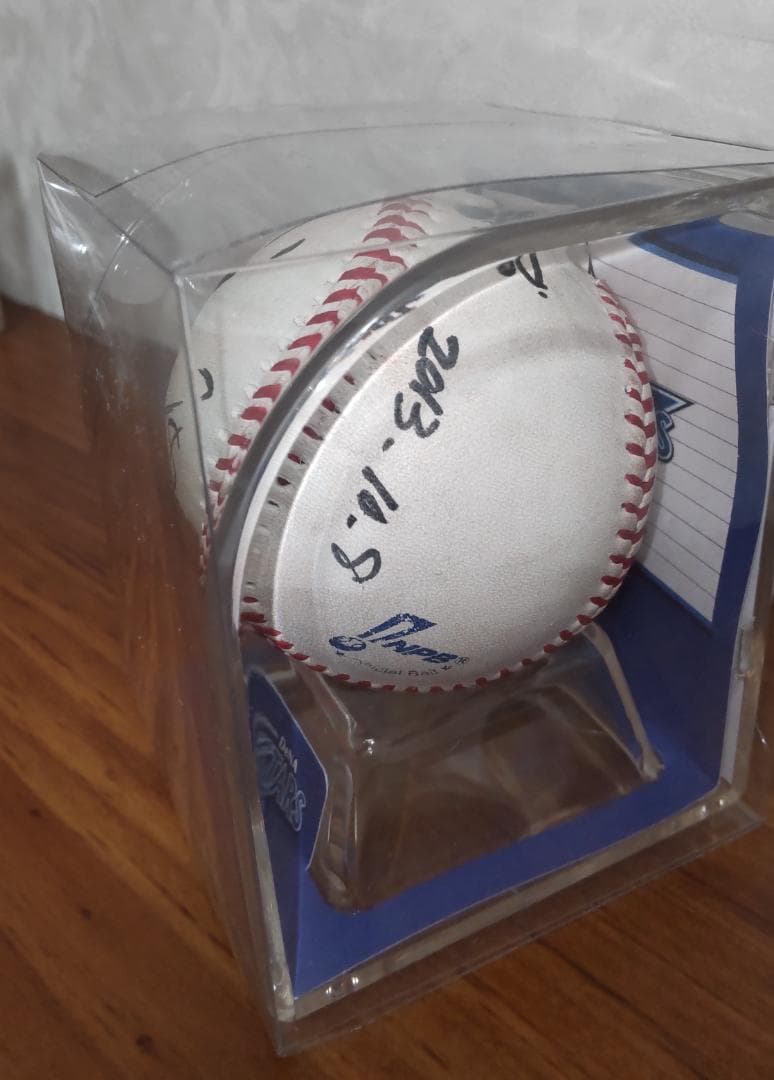 #8 小池正晃選手 直筆サインボール 引退試合 試合球 日付入り ☆ベイスターズ