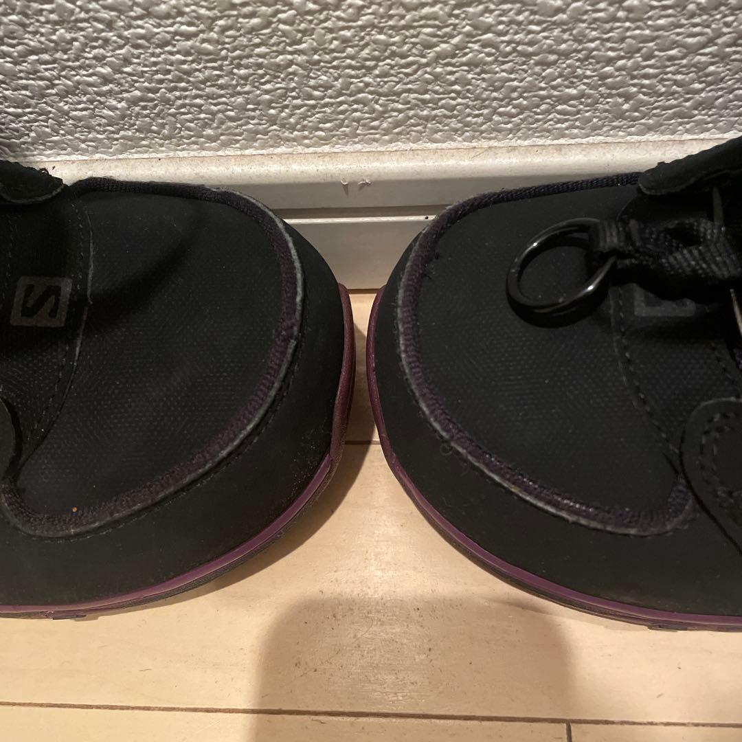 【美品】SALOMON IVY BOA SJ 23cm 紫