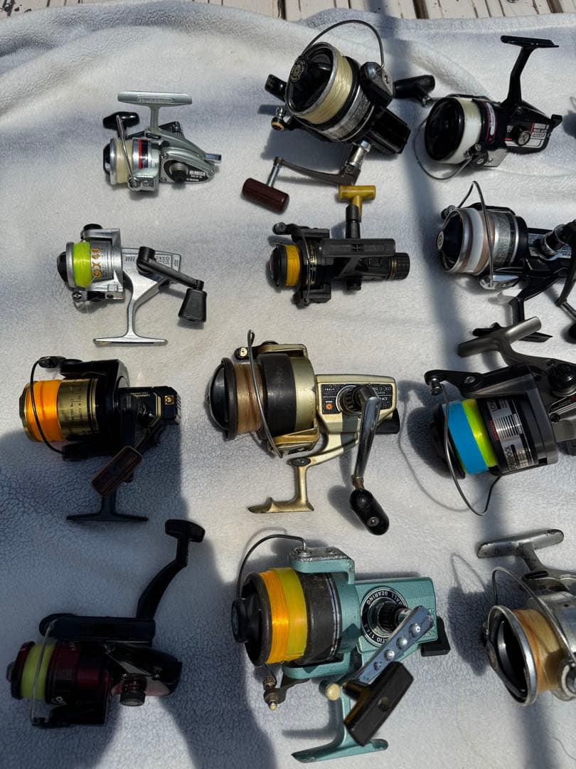 釣り用スピニングリール多数セット