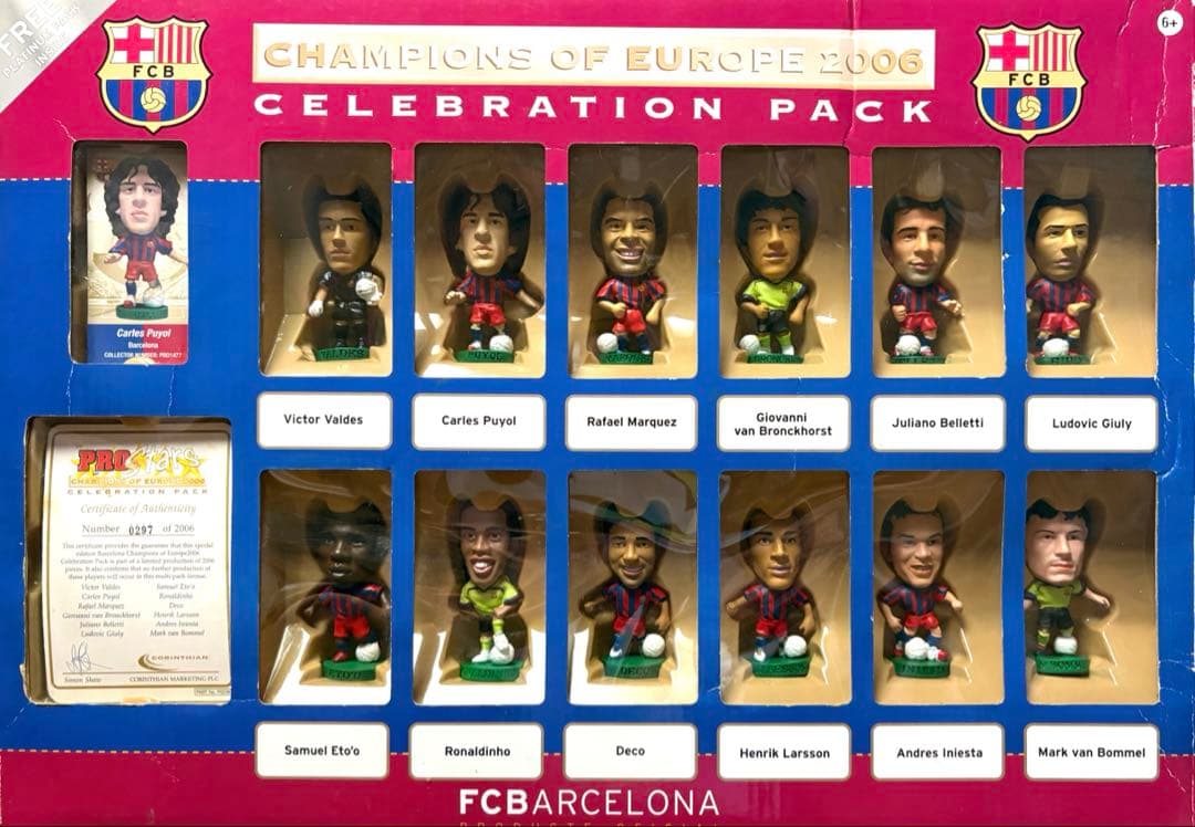 【コリンシアン　プロスターズ】バルセロナ CL2006 優勝記念　プラチナム付