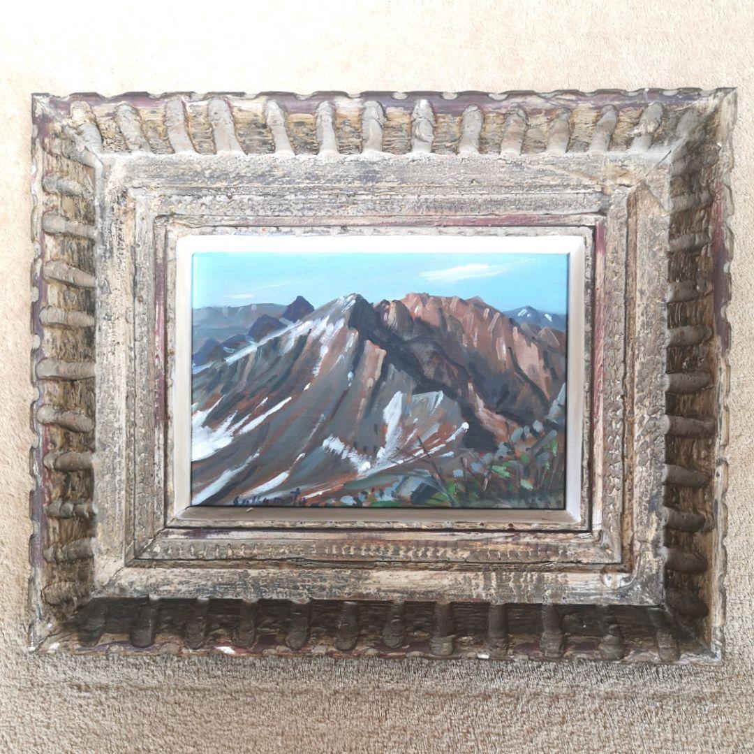 【昭和レトロ　1960s　油彩　風景画】洋画　坂本益夫