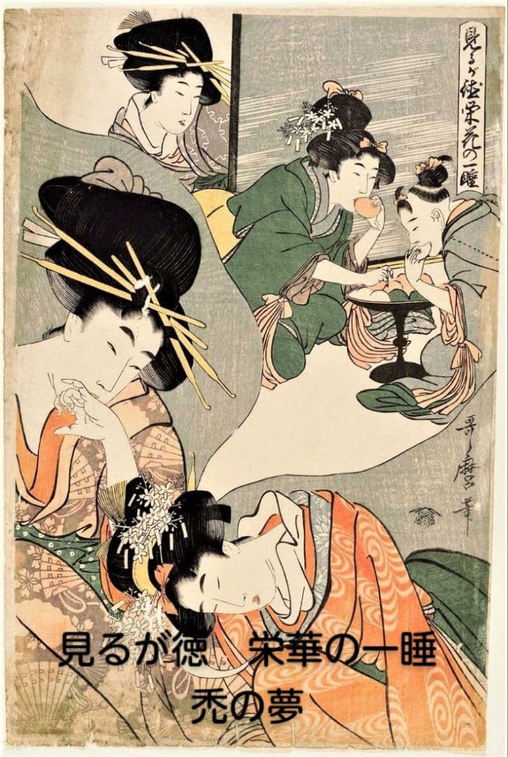 喜多川歌麿　選集「歌麿が描いたおんなたち」其の参