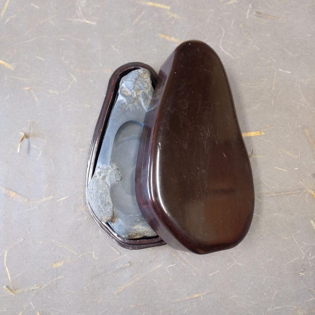 歙州羅紋硯（瓜）