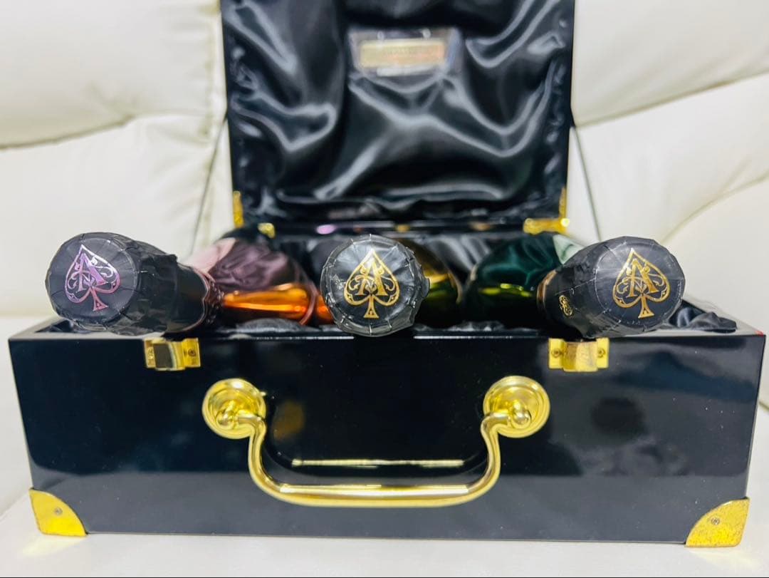 アルマンド　信号機　ゴールド　グリーン　ピンク　純正ケース付き！正規品　未開封