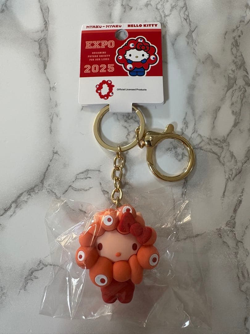 サンリオ　ミャクミャク　なりきり　推しカラーキーホルダー　万博　6種類セット