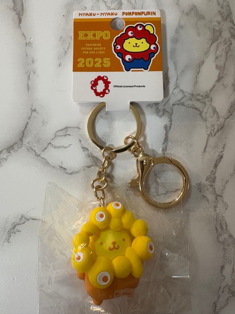 サンリオ　ミャクミャク　なりきり　推しカラーキーホルダー　万博　6種類セット