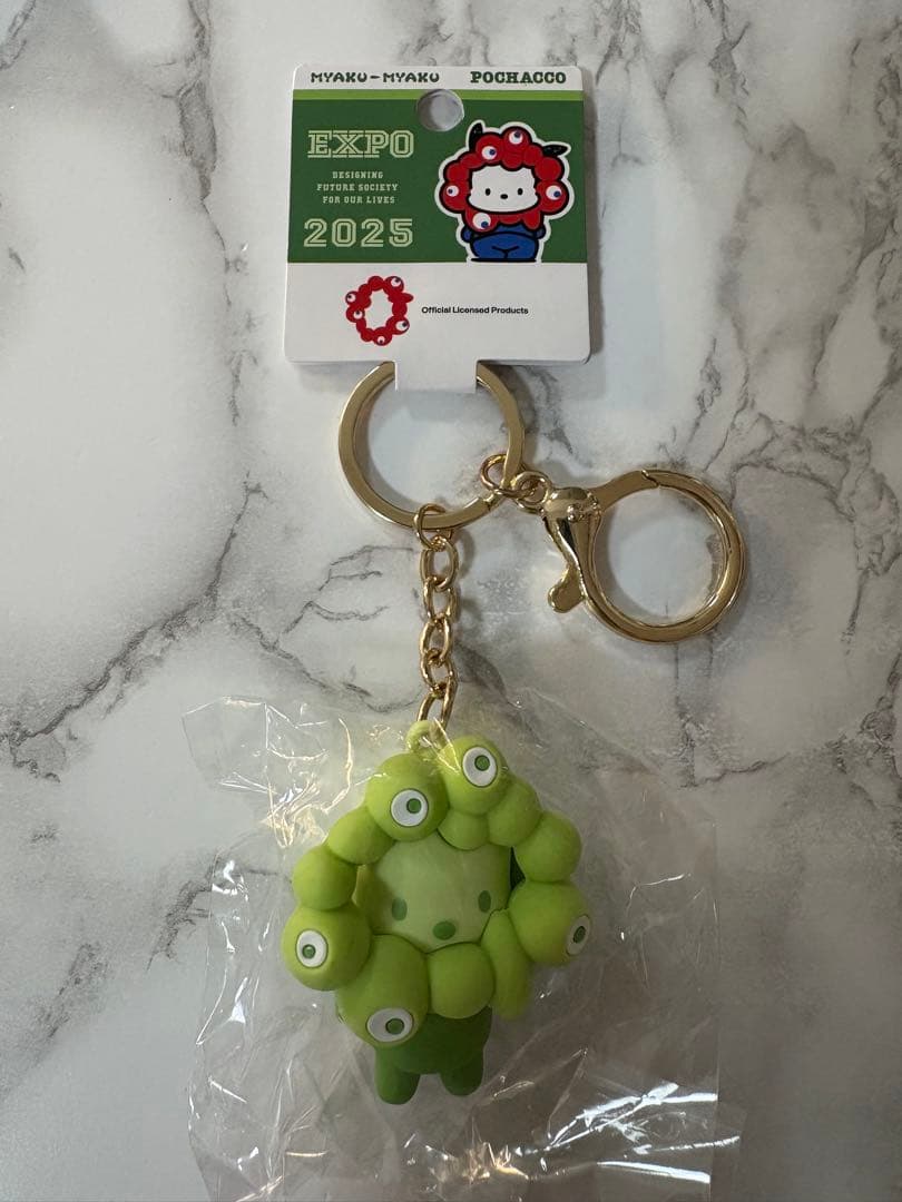 サンリオ　ミャクミャク　なりきり　推しカラーキーホルダー　万博　6種類セット