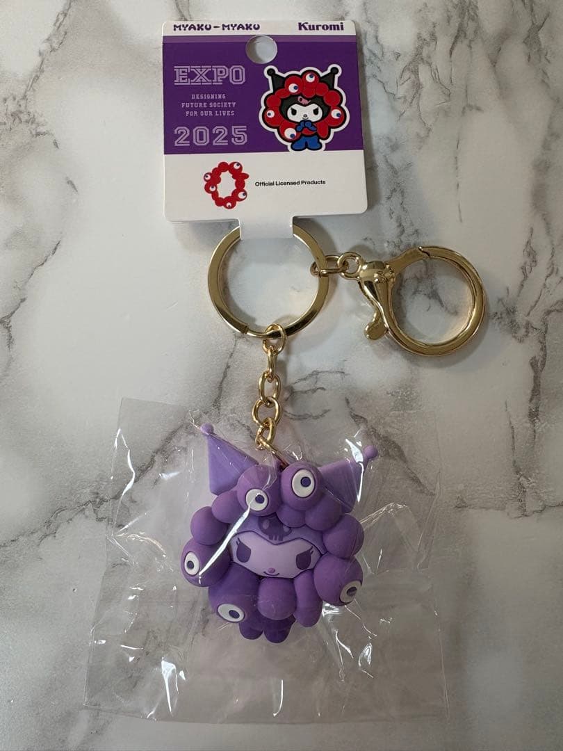 サンリオ　ミャクミャク　なりきり　推しカラーキーホルダー　万博　6種類セット