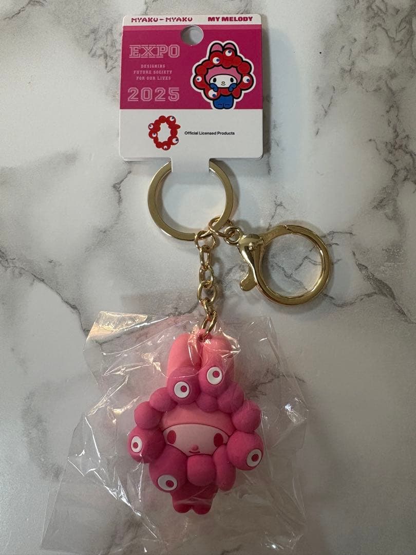 サンリオ　ミャクミャク　なりきり　推しカラーキーホルダー　万博　6種類セット
