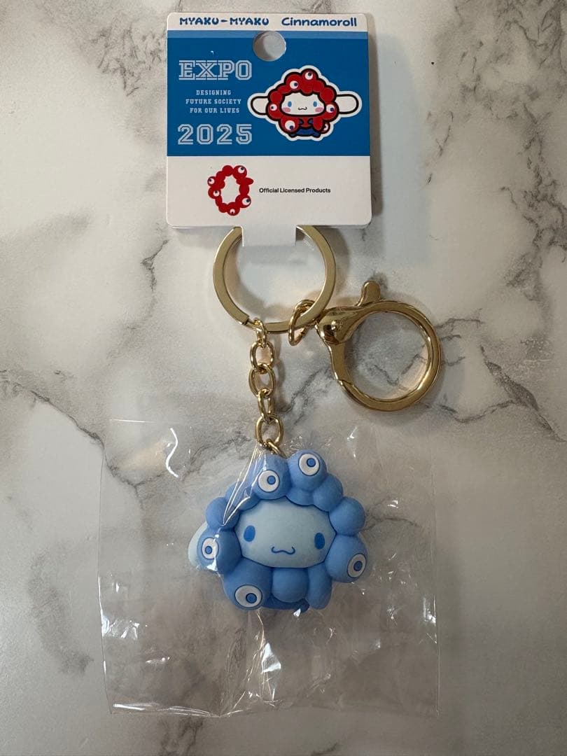 サンリオ　ミャクミャク　なりきり　推しカラーキーホルダー　万博　6種類セット