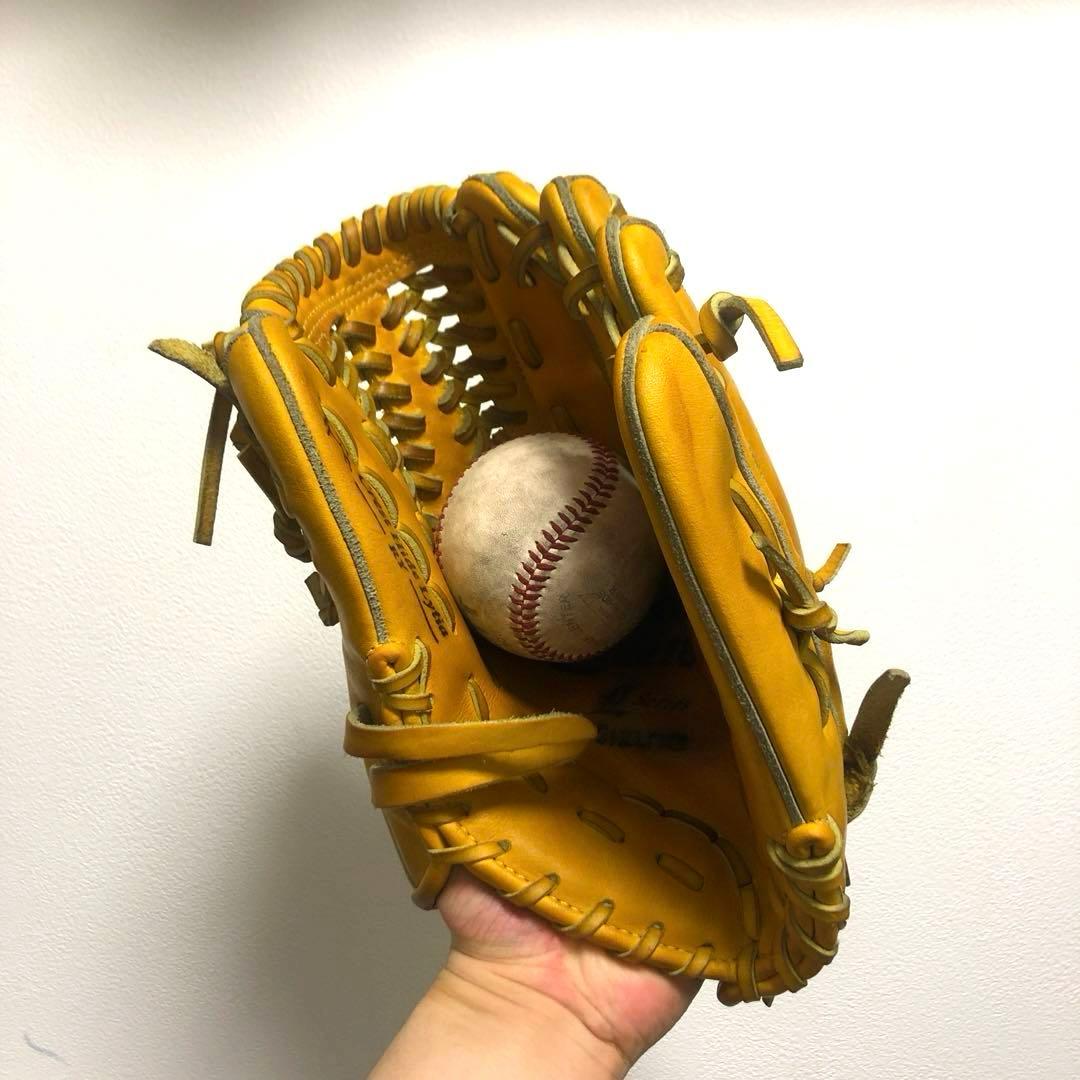 ミズノ グローバルエリート 型抜群 即戦力 極美品 硬式 内野手用グローブ