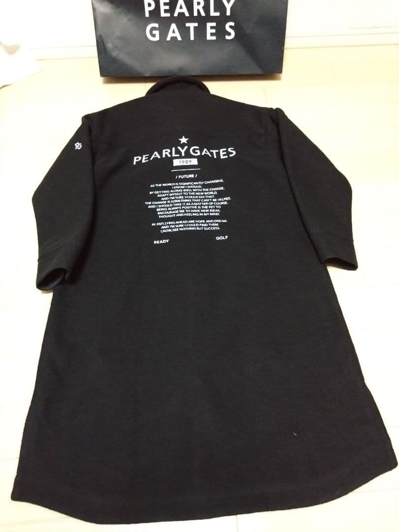 新品国内正規　パーリーゲイツ　PG刺繍ロングコート サイズ1(M〜L)