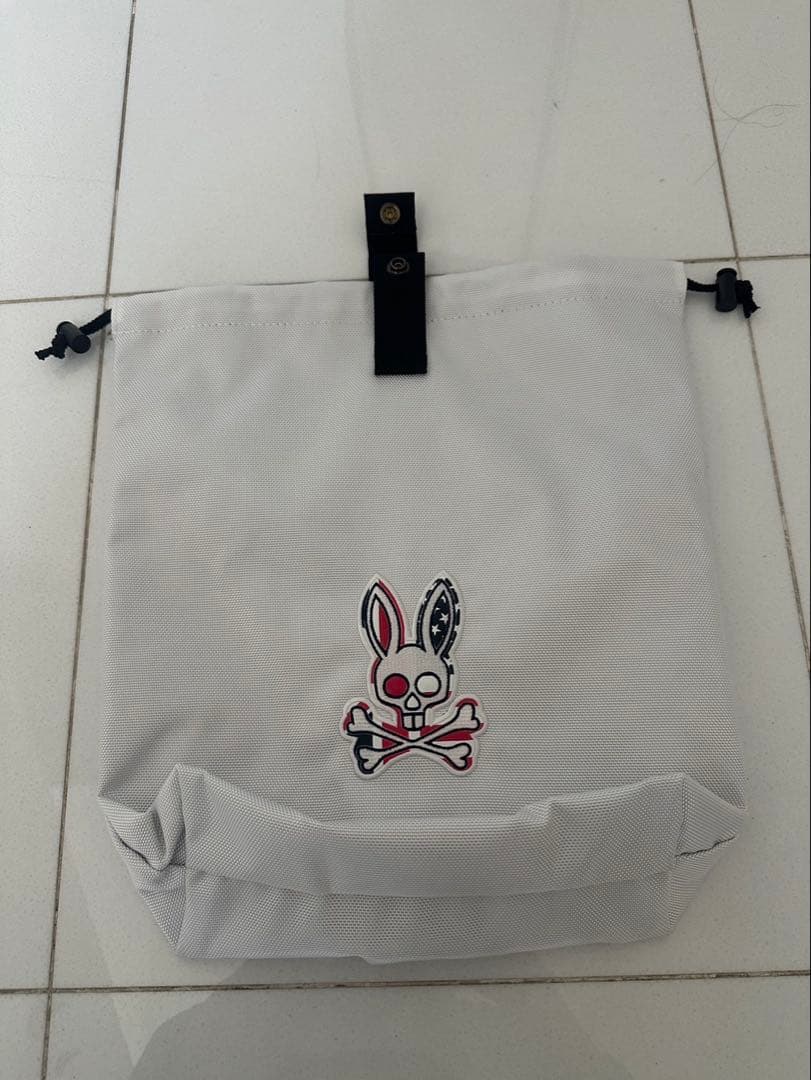 【新品未使用】Psycho Bunny キャディバッグ ホワイト