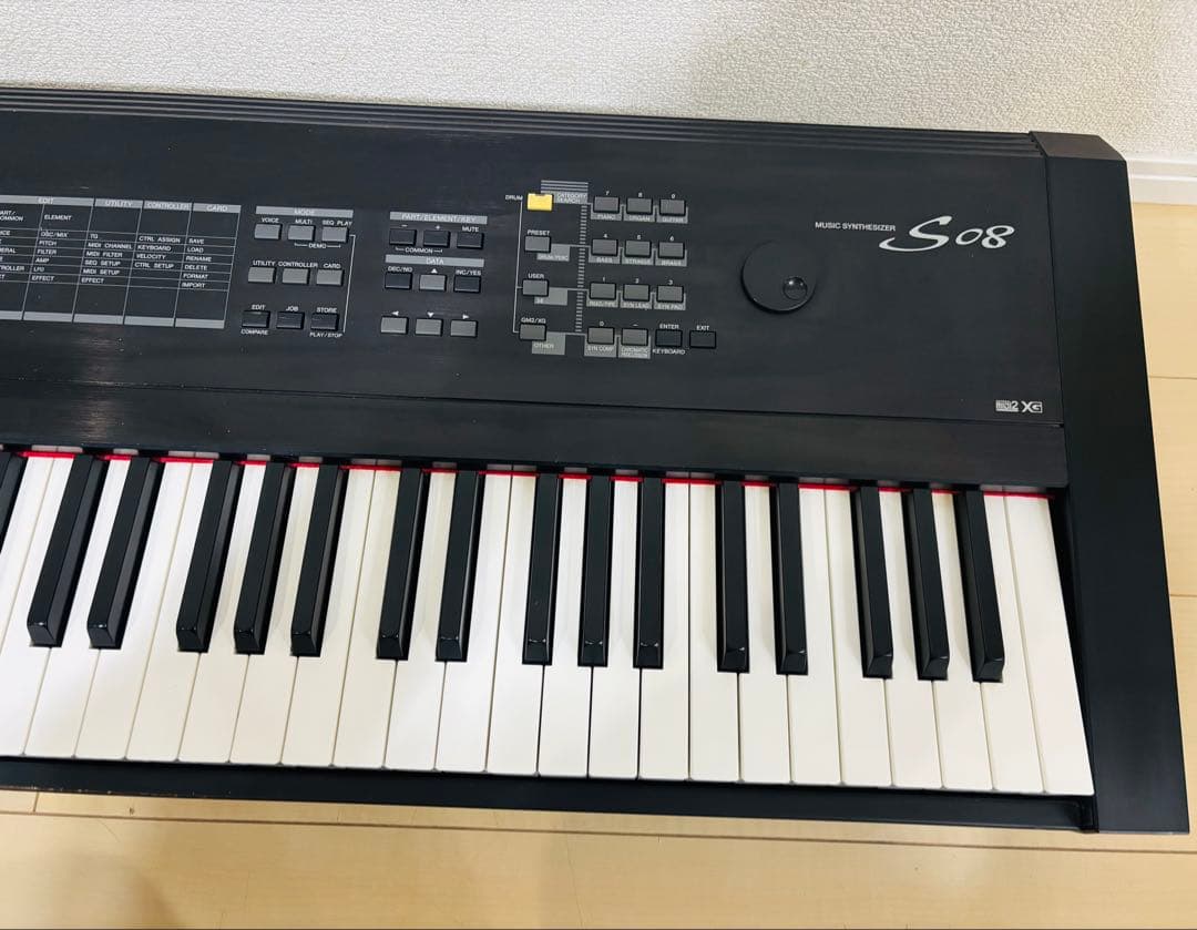 ヤマハ　YAMAHA S08 シンセサイザー 88鍵盤　取説、ガイドROM付き