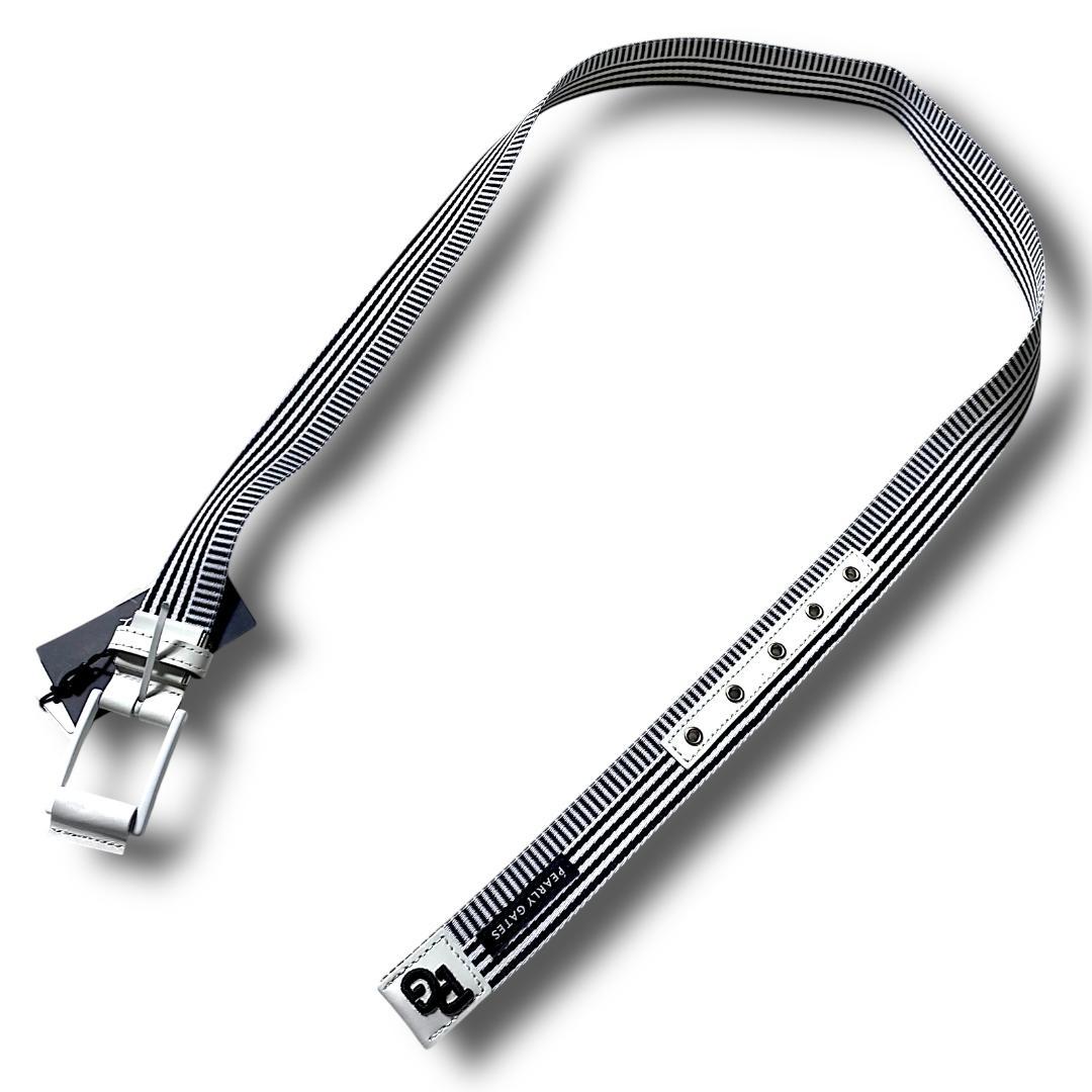 パーリーゲイツ 定価18700円 日本製 ロンストテープベルト PGロゴ刺繍