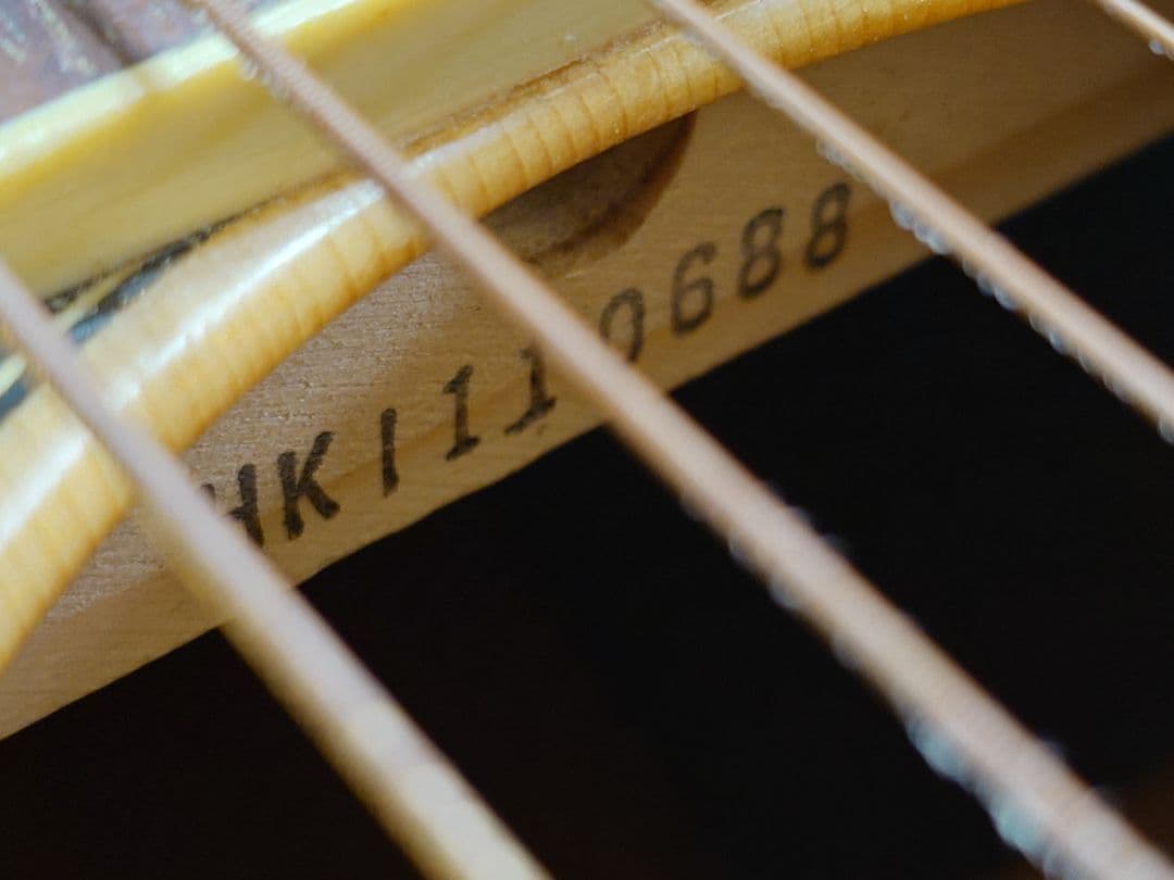 YAMAHA LL6ARE　カポタスト付き　弦高調整済み