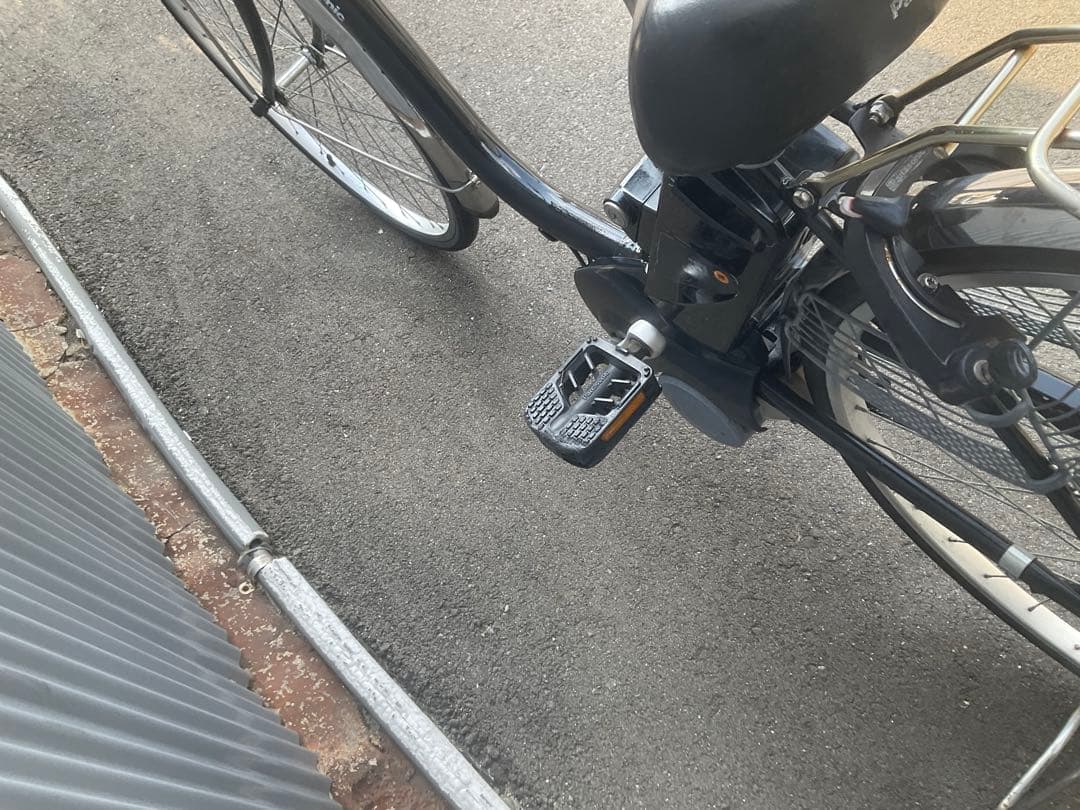 パナソニック新機種電動アシスト自転車viviTX26インチブラックボディー