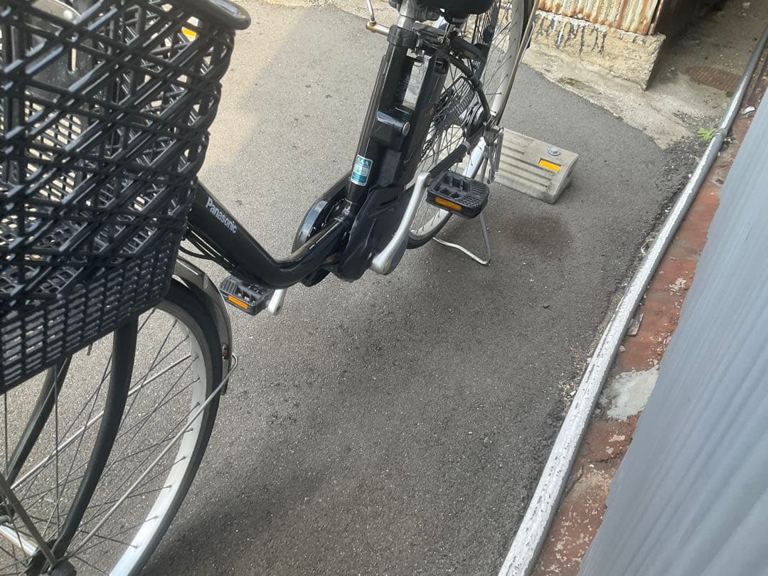 パナソニック新機種電動アシスト自転車viviTX26インチブラックボディー