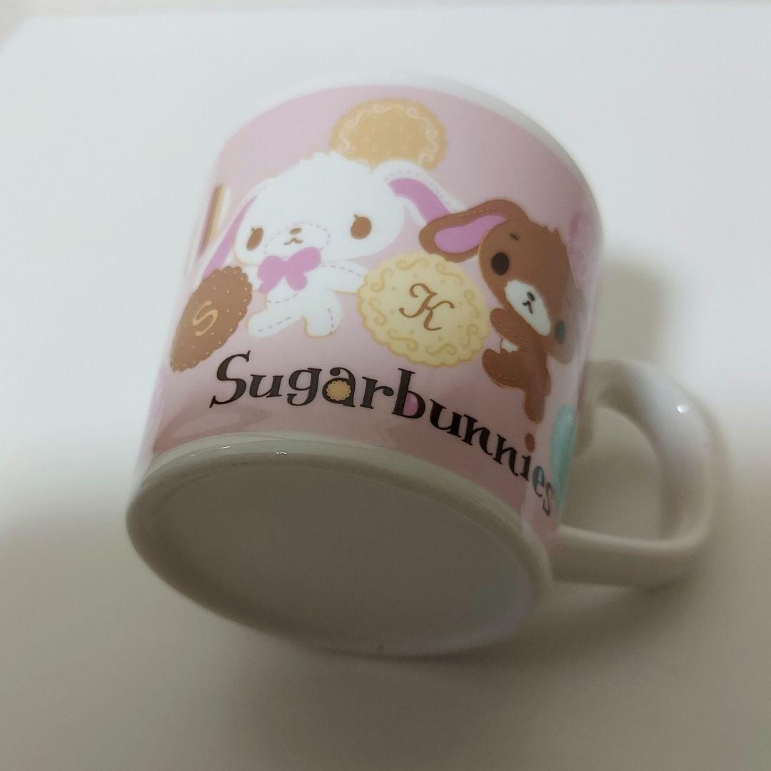 【美品】★シュガーバニーズ くろうさぬいぐるみ ケーキ刺繍 当時物 おまけ付き★