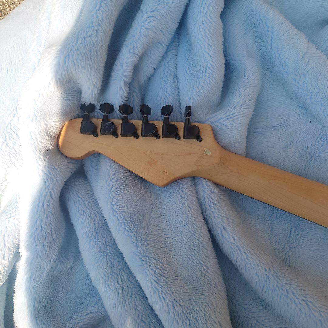 SELDER エレキギター グリーン/ブラック