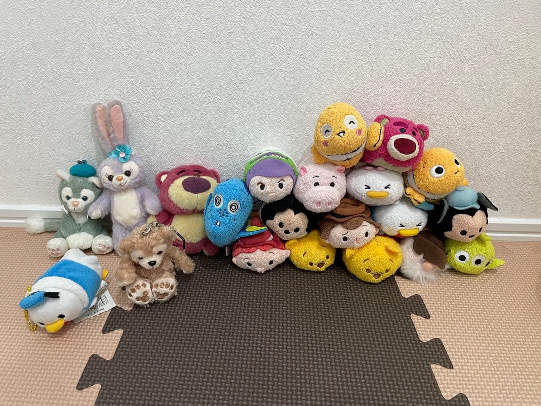 ディズニーキャラクターぬいぐるみセット