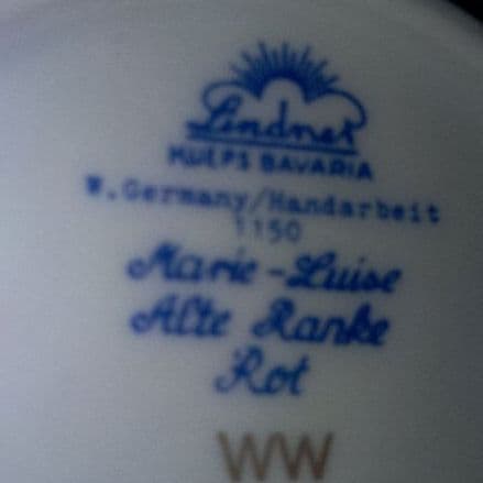 ミッタ―タイヒ リンドナー Lindner  バーバリア ティーセット