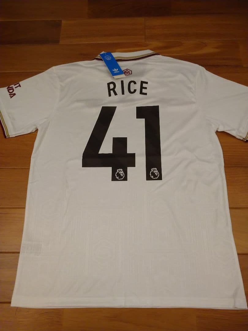 ジェラード アーセナル ライス選手 ユニフォーム Lサイズ 新品