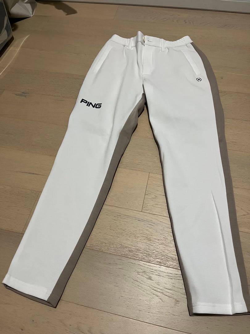 PING ツートン　ホワイトパンツ & USA ベージュパンツ