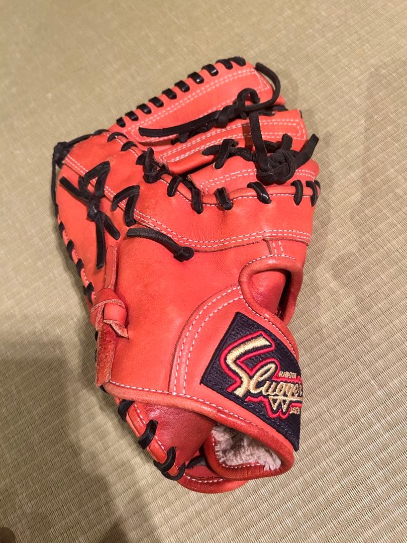 久保田スラッガー 少年用軟式ファーストミット　左利き用