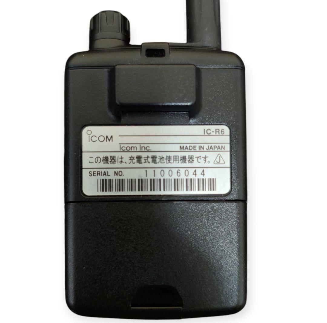 ICOM IC-R6 エアバンドレシーバー 広域バンドレシーバー