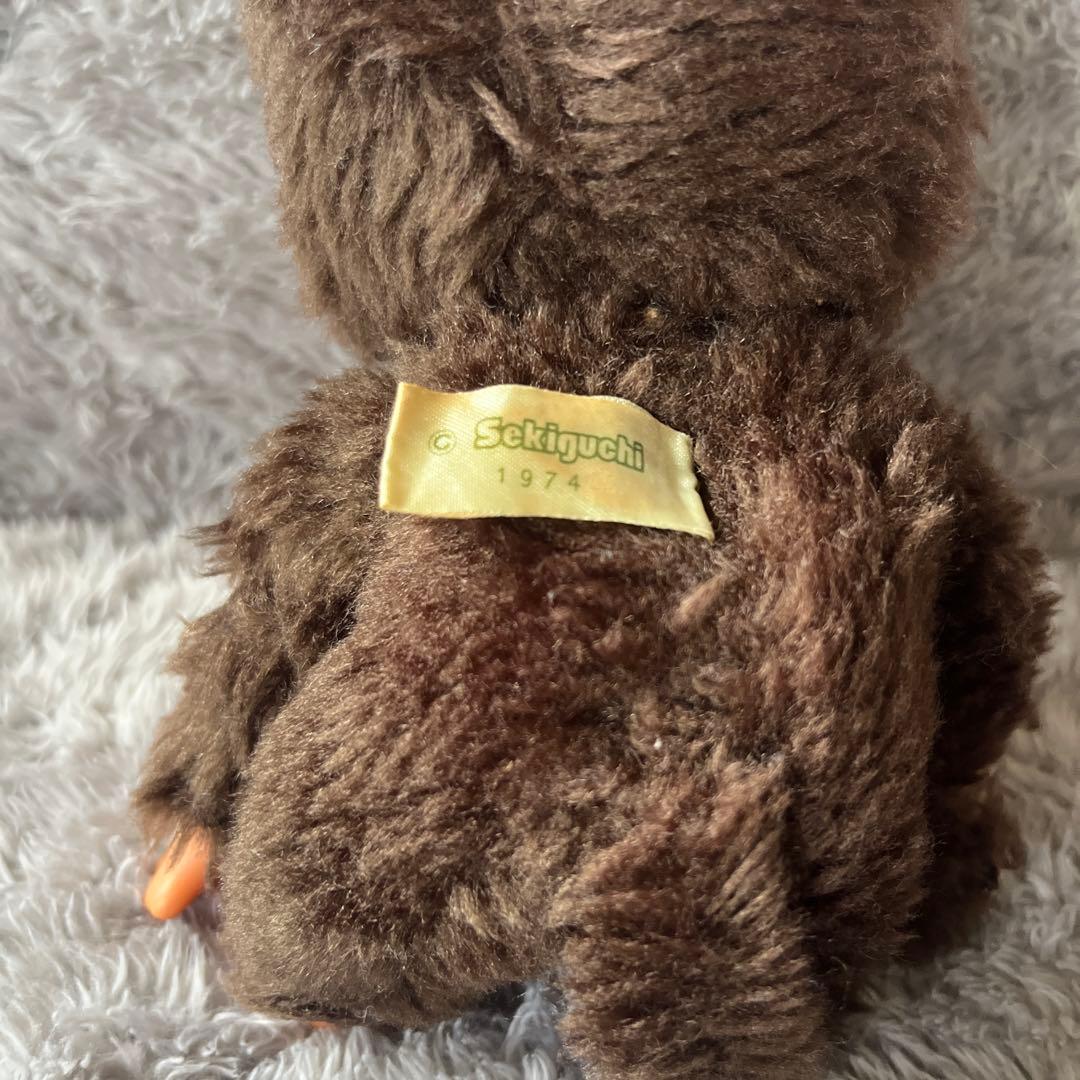 1974年　セキグチモンチッチ　2体とベンチ付き