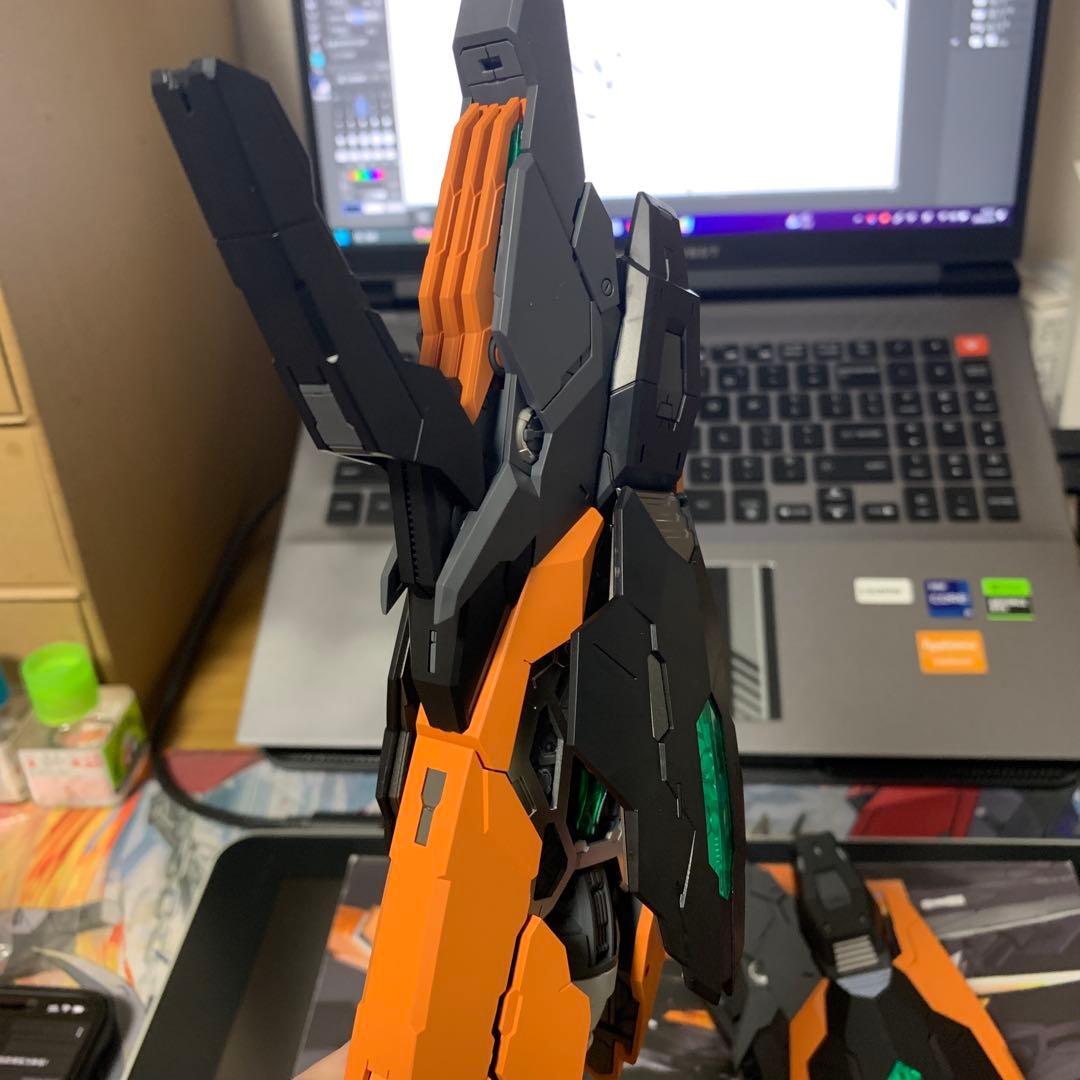 1/100 MGEX風スタイル GK版 ガンダムハルート 最終決戦仕様