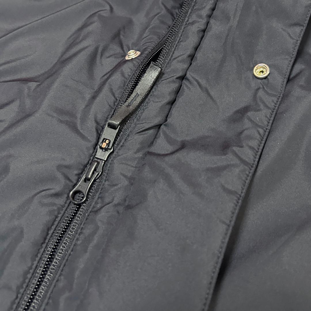 新品　ADIDAS　XLサイズ　ロング ボアコート　ベンチコート　ブラック