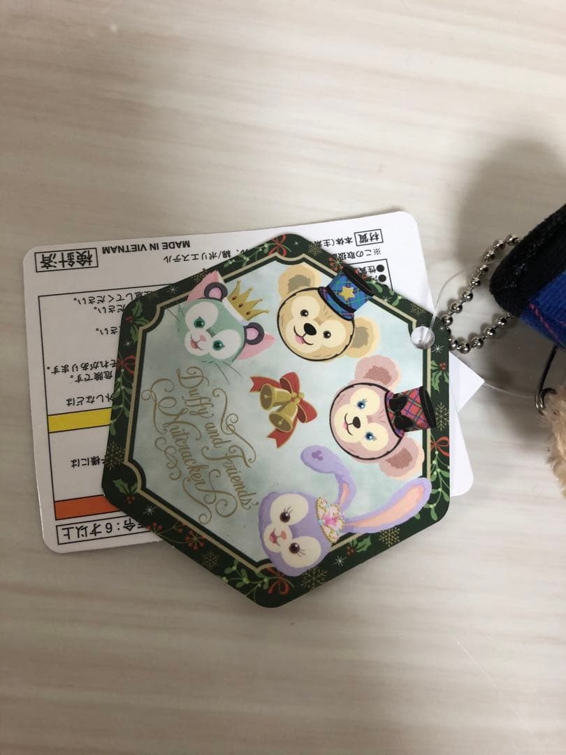 新品未使用❤️レアお顔厳選ダッフィー くるみ割り人形ぬいぐるみバッチセット