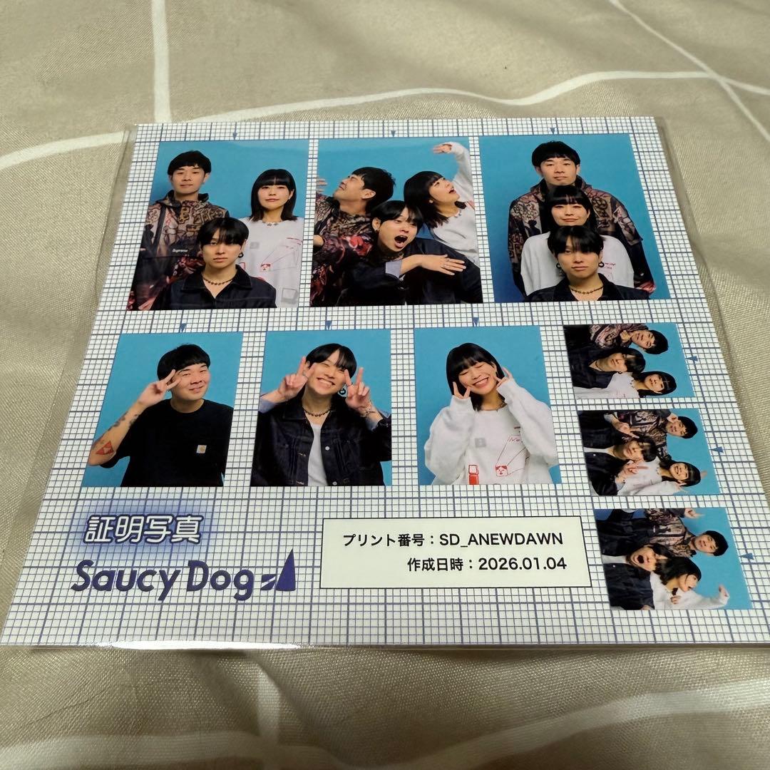 Saucy Dog 証明写真 おーなーずTシャツ ラババン セット